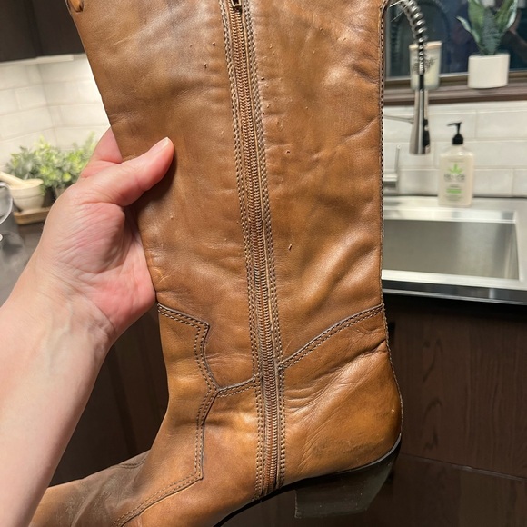 Two Lips Cowboy zip Boots SZ 8 - Picture 3 of 11
